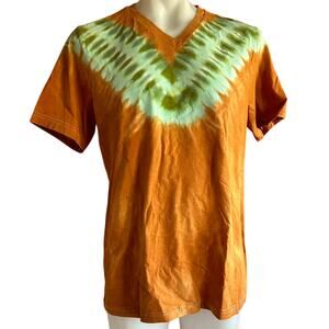 Mens Shirt Size XL Tie Dye Hippy Handmade Festival Concert Outdoor